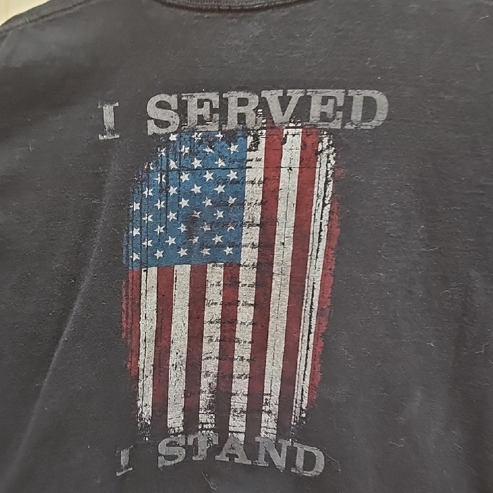 11Bravos I Stand Black Men's Shirt